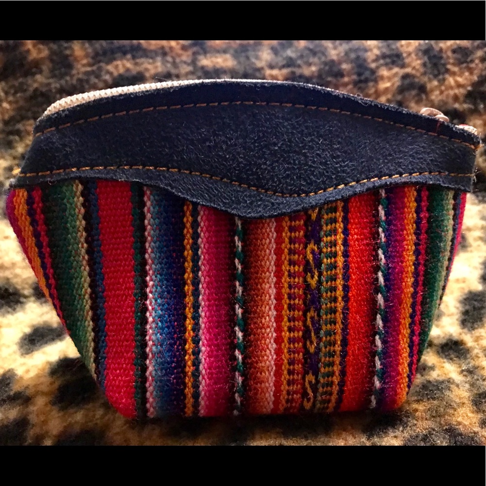 Peru Multicolor Mini Pouch/Coin Purse